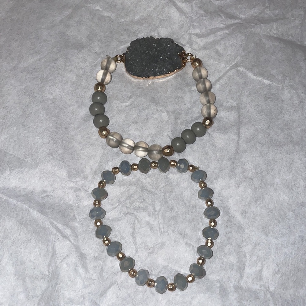 Druzzy bracelet bundle - Picture 3 of 3